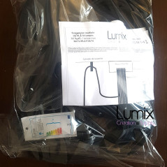 Suspension multiple de 6 à 14 lampes - montage complet sur-mesure
