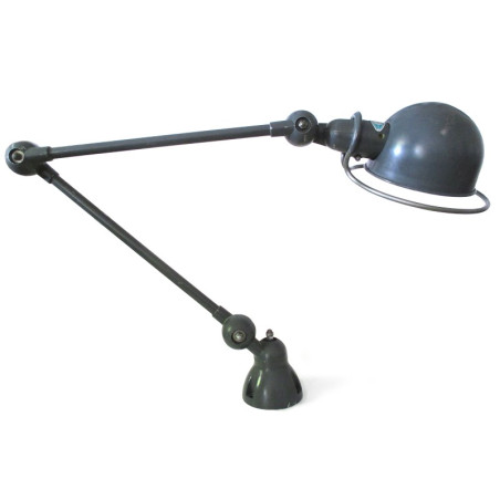 Lampe Jielde 2 bras gris industrie
