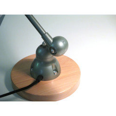 Embase en bois pour lampe Jielde