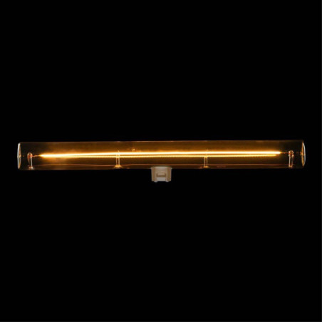 Ampoule tube transparent à filament LED S14d - longueur 300 mm
