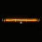 Ampoule tube Dorée à filament LED S14d - longueur 300 mm