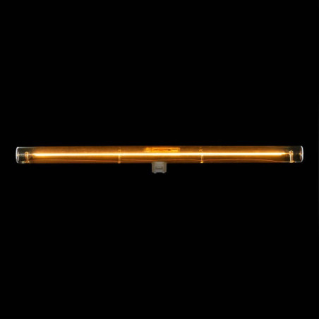 Ampoule tube Dorée à filament LED S14d - longueur 500 mm