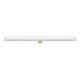 Ampoule tube LED opale S14d - longueur 500 mm