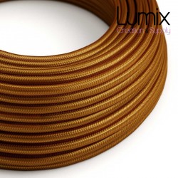 Câble textile 2 x 0,75 mm2 Whiskey effet soie