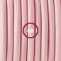 Suspension personnalisée Konik Pastel abat-jour conique en métal diam 220 mm
