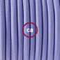 Suspension personnalisée Konik Pastel abat-jour conique en métal diam 220 mm