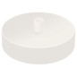 Suspension personnalisée Konik Pastel abat-jour conique en métal diam 220 mm