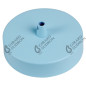 Suspension personnalisée Konik Pastel abat-jour conique en métal diam 220 mm