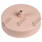 Suspension personnalisée Konik Pastel abat-jour conique en métal diam 220 mm