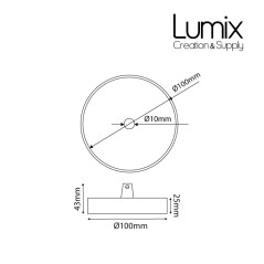 Suspension personnalisée Konik Pastel