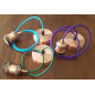 Suspension vintage OR ou BRONZE ROUGE personnalisable Suspension vintage OR ou BRONZE ROUGE personnalisable