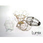 Lampe baladeuse US à personnaliser - 110/250V manche en bois de Cerisier avec interrupteur intégré Lampe baladeuse US à personnaliser - 110/250V manche en bois de Cerisier avec interrupteur intégré