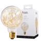 Globe light bulb G95 LED Strip Happy In E27 1.5 W Finish Claire