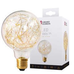 Ampoule Globe G95 LED Strip Happy In E27 1.5 W Finition Claire