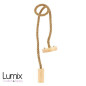 Suspension gros cordage chanvre avec douille E27 Suspension gros cordage chanvre avec douille E27