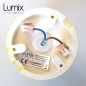 Lampe applique porcelaine Jaune en plafonnier ou en applique murale
