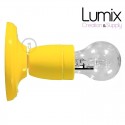 Yellow porcelain wall lamp for ceiling or wall lamp