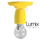 Yellow porcelain wall lamp for ceiling or wall lamp