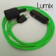 Silicone slippery lamp and light variable lamp - textile cable