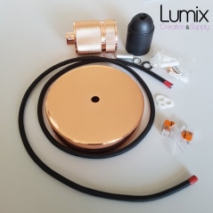 Kit complet pour montage d'une suspension simple métal avec douille moderne à bague