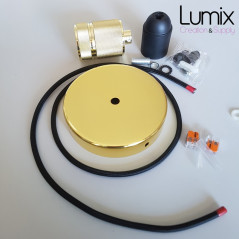 Kit complet pour montage d'une suspension simple métal avec douille moderne à bague