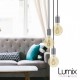 Pendant light 3 lampes style moderne CHROME sur-mesure