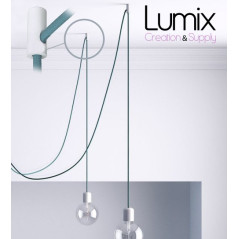 COMMANDE PRIVÉE - 3 SUSPENSIONS COPPA CLOCHE - ROSACE 3 SORTIES