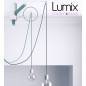 COMMANDE PRIVÉE - 3 SUSPENSIONS COPPA CLOCHE - ROSACE 3 SORTIES