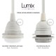 Pendant light grappe 7 douilles E27
