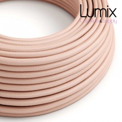 Câble textile d'alimentation 2 x 0,75 mm2 de couleur Rouge