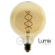 PRIVATE ORDER - 1 Pendant light Type Octopus 5 lamps - long holder copper bronze and LED bulbs