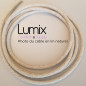 Lampe baladeuse câble textile en Lin souple couleur naturelle Lampe baladeuse câble textile en Lin souple couleur naturelle