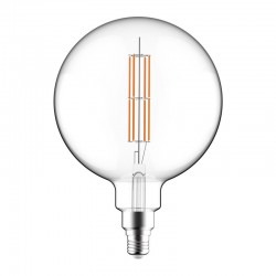 Private control - 1 giant LED light bulb 200 mm diam