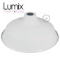 Lampe en suspension pour l'extérieur - Luminaire sur-mesure étanche IP65 - Porte-Douille silicone blanc à bague Lampe en suspension pour l'extérieur - Luminaire sur-mesure étanche IP65 - Porte-Douille silicone blanc à bague