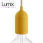 Luminaire Suspension sur-mesure étanche IP65 - Porte-Douille lisse Pastel silicone Luminaire Suspension sur-mesure étanche IP65 - Porte-Douille lisse Pastel silicone