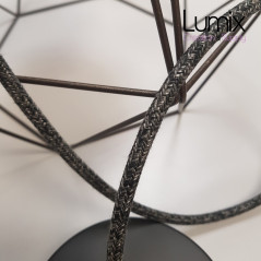 PRIVÉE - SUSPENSION TRÈS GRANDE CAGE METAL NOIR BRUNI