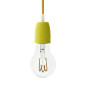 Suspension porcelaine 7 couleurs au choix avec câble textile couleur Suspension porcelaine 7 couleurs au choix avec câble textile couleur