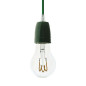 Suspension porcelaine 7 couleurs au choix avec câble textile couleur Suspension porcelaine 7 couleurs au choix avec câble textile couleur