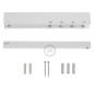 Système de fixation au mur réglable en bois pour lampe baladeuse Système de fixation au mur réglable en bois pour lampe baladeuse