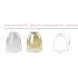 PRIVÉE : SUSPENSION 3 LAMPES PENDANT GLASS