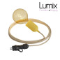 Lampe baladeuse à suspendre utilisable à l'extérieur - De 3 à 10 mètres de câble textile IP65 Lampe baladeuse à suspendre utilisable à l'extérieur - De 3 à 10 mètres de câble textile IP65