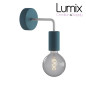 Applique murale étanche IP65 - lampe fixe - Bleu Petrole