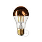 Ampoule LED Goutte A60 Demi Sphère Cuivrée 7W E27 Dimmable 2700K Ampoule LED Goutte A60 Demi Sphère Cuivrée 7W E27 Dimmable 2700K