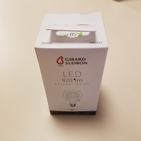 Ampoule Led E27 A60 couleur blanc naturel