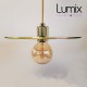 PRIVATE ORDER: Pendant light disc metal diameter 30 cm gold color