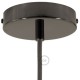 PRIVATE ORDER: Pendant light disc metal diameter 30 cm gold color