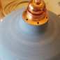 Suspension céramique forme cloche Bleu de Cobalt fait main Suspension céramique forme cloche Bleu de Cobalt fait main