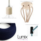 COMMANDE PRIVÉE : Suspension multiple Octopus 6 céramique couleur ivoire