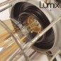 Lampe baladeuse ou suspension vintage avec cage acier année 1970 remise en conformité Lampe baladeuse ou suspension vintage avec cage acier année 1970 remise en conformité