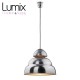 Suspension métal brut style industrielle Bamag lamp U7 - Réédition